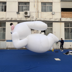 Custom Made Inflatable Cartoon Bunny Installation, Personalized Advertising Inflatable for Commercial Decoration & Exhibition