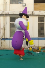 Giant Inflatable Clown Puppeteer Costume, Durable Carnival Advertising Inflatable for Event