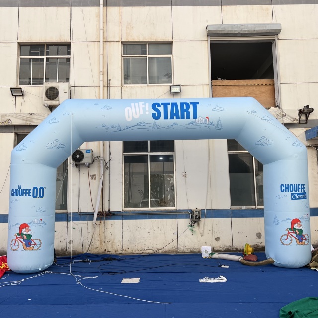 Professional Export Manufacturer Advertising Running Events Custom Logo Printing Arch Gate Inflatable Race Arch
