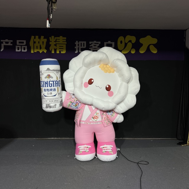 Professional Giant Inflatable Brand Mascot, Premium LED Advertising Inflatable for Commercial Promotion & Event