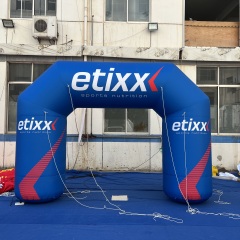Professional Export Manufacturer Advertising Running Events Custom Logo Printing Arch Gate Inflatable Race Arch