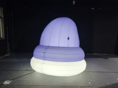 High Quality Inflatable LED Gnome Hat, Heavy-Duty Advertising Inflatable for Outdoor Long-Term Display