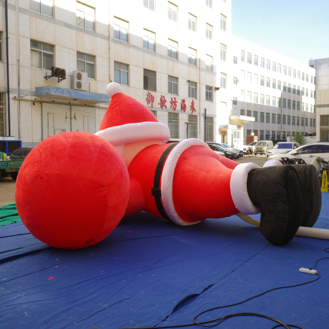 Premium Custom Inflatable Santa, Long-Lasting Advertising Inflatable for Commercial Decoration & Christmas Carnival