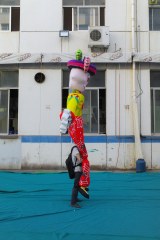 Professional Inflatable Sugar Skull Parade Puppet, Premium Advertising Inflatable for Event & Promotion