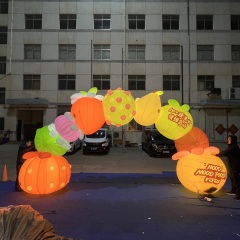 Outdoor Decoration Inflatable Fruit Arch Giant Inflatable Flower Archway for Party  Decoration