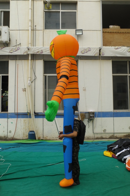 OEM Custom Inflatable Pumpkin Puppet, Commercial Grade Advertising Inflatable for Event Performance