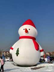 Giant Custom Inflatable Snowman, Durable Advertising Inflatable for Christmas & Mall Decoration