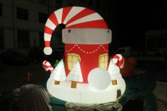 Custom Made Inflatable Festive Cabin, Personalized Advertising Inflatable for Commercial Display & Branding