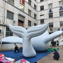 Premium Custom Inflatable Realistic Whale, Long-Lasting Advertising Inflatable for Commercial Decoration & City Event