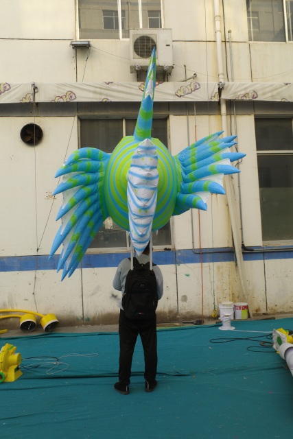 Giant Inflatable Lionfish Parade Puppet, Durable Advertising Inflatable for Ocean Themed Event
