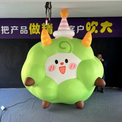 Customized Cute Sheep Inflatable Models for Spring Can Be Used for Event Check-ins and Commercial Exhibitions.