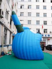 Children's Interactive Giant Inflatable Cartoon House Tent Entertainment Park Rabbit Cabin for Events