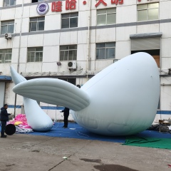 Premium Custom Inflatable Realistic Whale, Long-Lasting Advertising Inflatable for Commercial Decoration & City Event