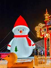Giant Custom Inflatable Snowman, Durable Advertising Inflatable for Christmas & Mall Decoration
