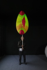 OEM Custom Inflatable Rainbow Fish Puppet, Commercial Grade Advertising Inflatable for Event Performance