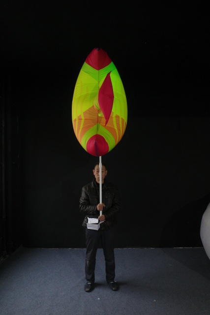 OEM Custom Inflatable Rainbow Fish Puppet, Commercial Grade Advertising Inflatable for Event Performance