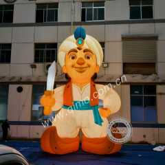 High Quality Giant Inflatable Character, Durable Inflatable Sultan Mascot for Outdoor Event, Mall Decoration  Advertising