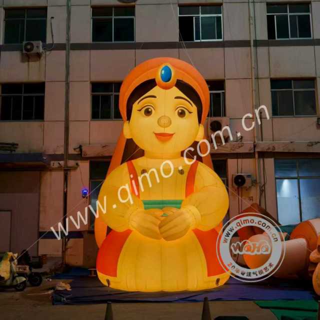 High Quality Giant Inflatable Character, Durable Inflatable Sultan Mascot for Outdoor Event, Mall Decoration  Advertising