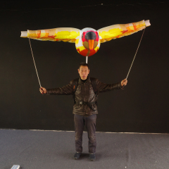 Inflatable Colorful Bird Parade Prop, Promotional Blow up Inflatable for Festival & Parade