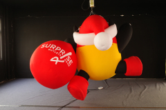 Customized Inflatable Christmas Mascot Model, Blow up Advertising Inflatable for Commercial Decoration & Themed Event