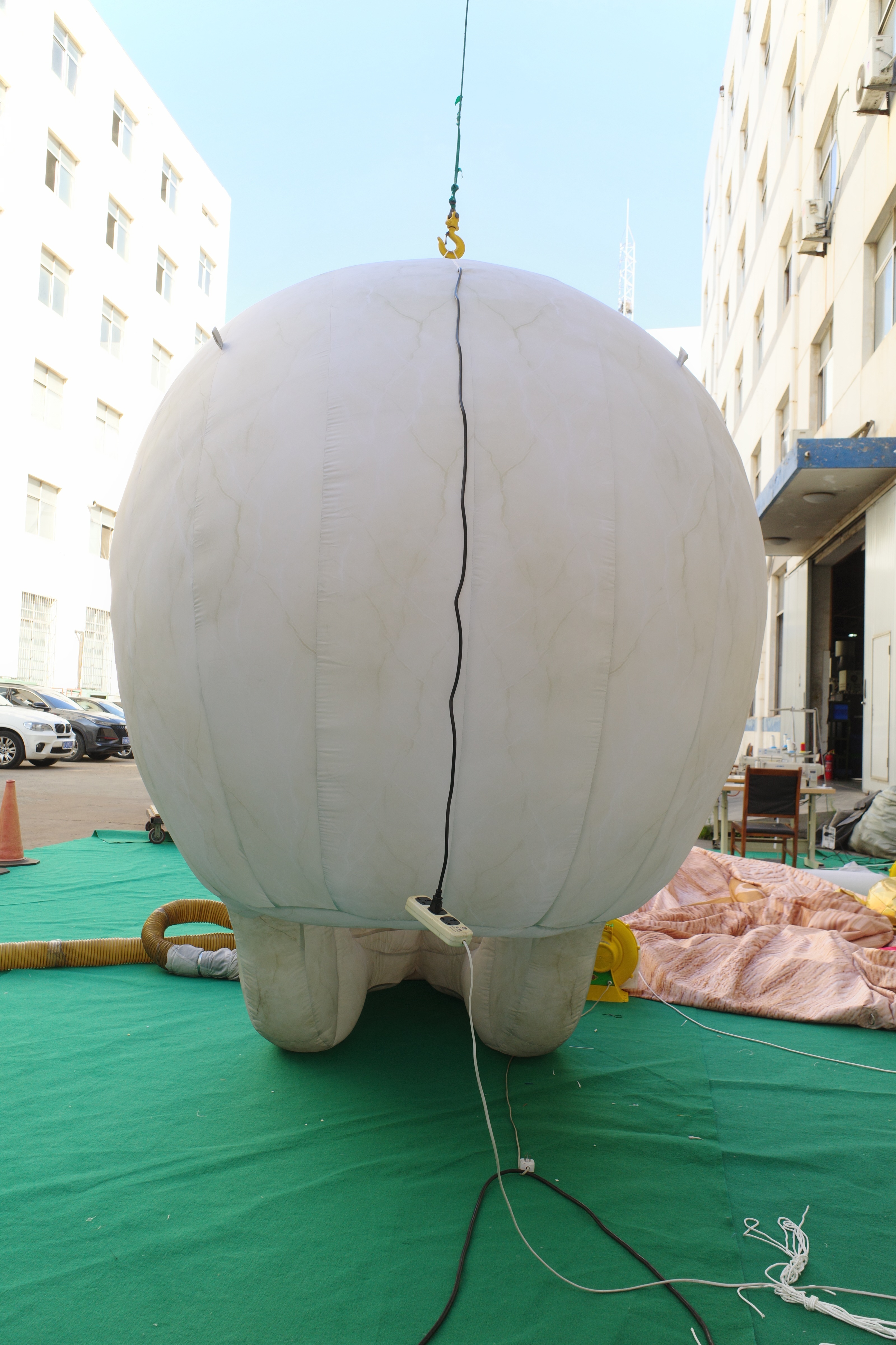 Customized Inflatable Sugar Skull Model, Blow up Advertising Inflatable for Commercial Decoration & Show