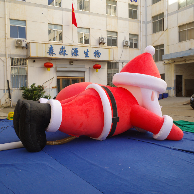 Premium Custom Inflatable Santa, Long-Lasting Advertising Inflatable for Commercial Decoration & Christmas Carnival