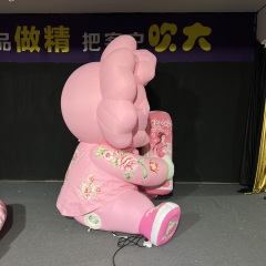 Outdoor Giant Inflatable Illuminated Flower Figure, Promotional Inflatable Model for Bar Event & Mall Display