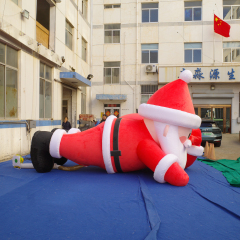 Premium Custom Inflatable Santa, Long-Lasting Advertising Inflatable for Commercial Decoration & Christmas Carnival