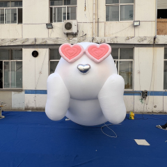 Custom Made Inflatable Cartoon Bunny Installation, Personalized Advertising Inflatable for Commercial Decoration & Exhibition