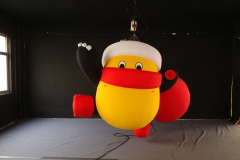 Customized Inflatable Christmas Mascot Model, Blow up Advertising Inflatable for Commercial Decoration & Themed Event