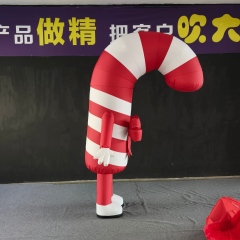 Giant Inflatable Lollipop & Candy Cane Puppeteer Costume for Commercial Display & Exhibition, Durable Advertising Inflatable