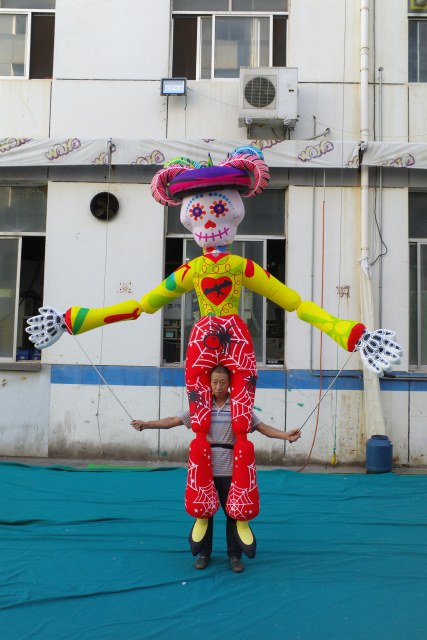 OEM Custom Inflatable Pumpkin Puppet, Commercial Grade Advertising Inflatable for Event Performance