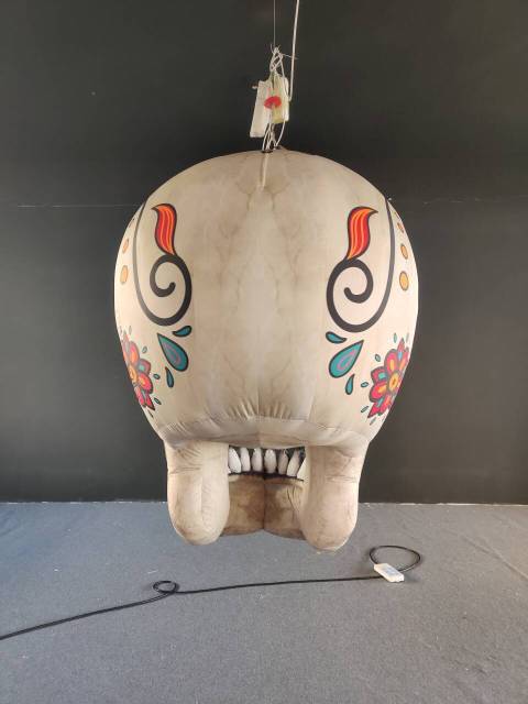 Custom Made Inflatable Day of the Dead Skull, Personalized Advertising Inflatable for Commercial Display & Mall