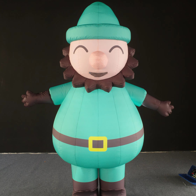 Premium Custom Inflatable Cartoon Elf, Long-Lasting Advertising Inflatable for Commercial Decoration & Fairy Tale Event