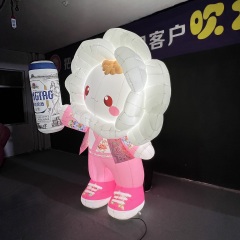 Professional Giant Inflatable Brand Mascot, Premium LED Advertising Inflatable for Commercial Promotion & Event