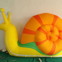 Giant Inflatable Animal Mascot Balloon,inflatable Snail Model with Thorn for Events Advertising