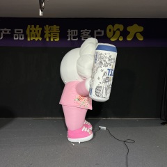 Professional Giant Inflatable Brand Mascot, Premium LED Advertising Inflatable for Commercial Promotion & Event