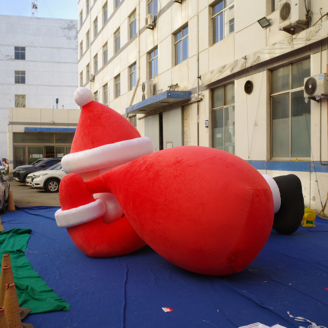 Premium Custom Inflatable Santa, Long-Lasting Advertising Inflatable for Commercial Decoration & Christmas Carnival