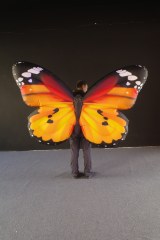 Giant Inflatable Butterfly Wings Backpack, Durable Advertising Inflatable for Parade & Event