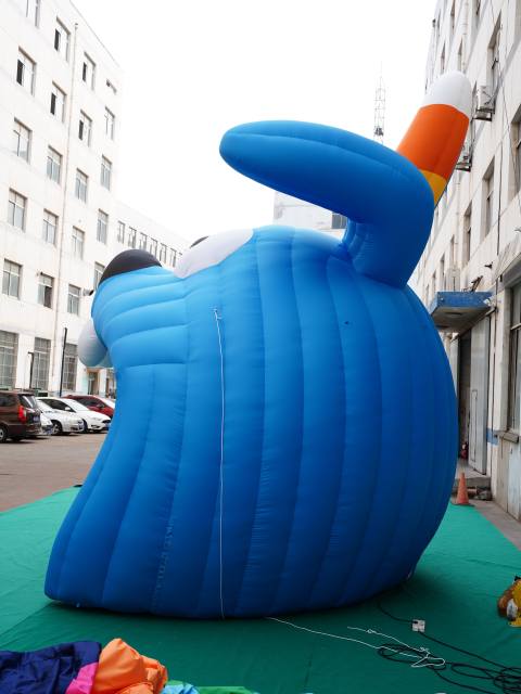 Children's Interactive Giant Inflatable Cartoon House Tent Entertainment Park Rabbit Cabin for Events