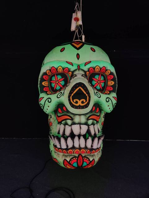 Custom Made Inflatable Day of the Dead Skull, Personalized Advertising Inflatable for Commercial Display & Mall