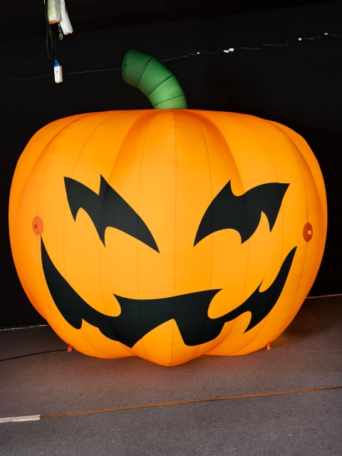Custom Made Inflatable Bat Eye Pumpkin, Personalized Advertising Inflatable for Commercial Display & Mall