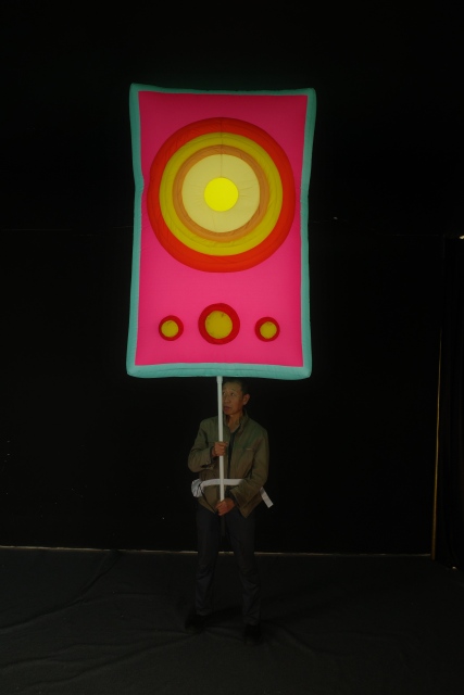 OEM Custom LED Inflatable Banner, Commercial Grade Inflatable for Carnival & Night Parade