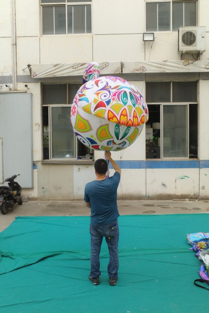 Artistic Pattern Inflatable Flamingo Mascot, Promotional Blow up Inflatable for Festival & Mall