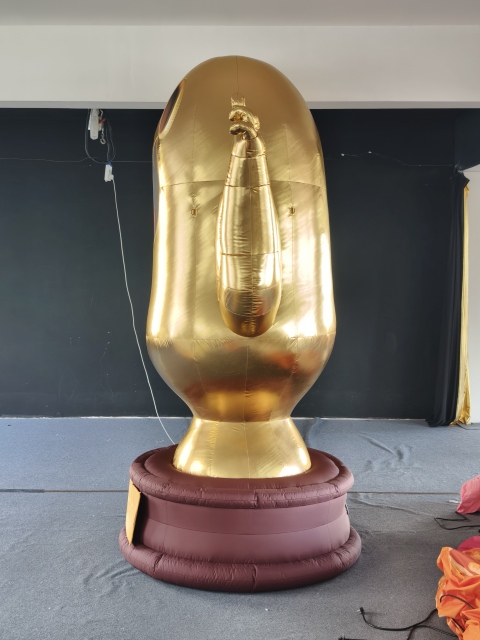 Custom Made Inflatable Halloween Ghost Trophy, Personalized Advertising Inflatable for Commercial Display & Mall