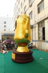 Custom Made Inflatable Halloween Ghost Trophy, Personalized Advertising Inflatable for Commercial Display & Mall