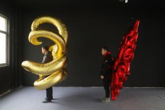 OEM Custom Wearable Inflatable Tentacle/Flame Wings, Commercial Grade Inflatable for Festival