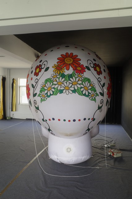 Wholesale Large Inflatable Skull Arch, Bulk LED Inflatable for Halloween Carnival & Amusement Park