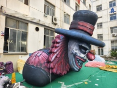 Custom Made Inflatable Scary Clown Head, Personalized Advertising Inflatable for Commercial Display & Mall