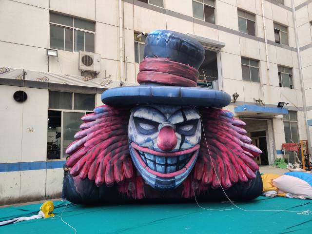 Custom Made Inflatable Scary Clown Head, Personalized Advertising Inflatable for Commercial Display & Mall
